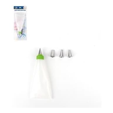 Kit Confeitaria Saco Para Confeitar Com 4 Bicos Confeitaria - UD510