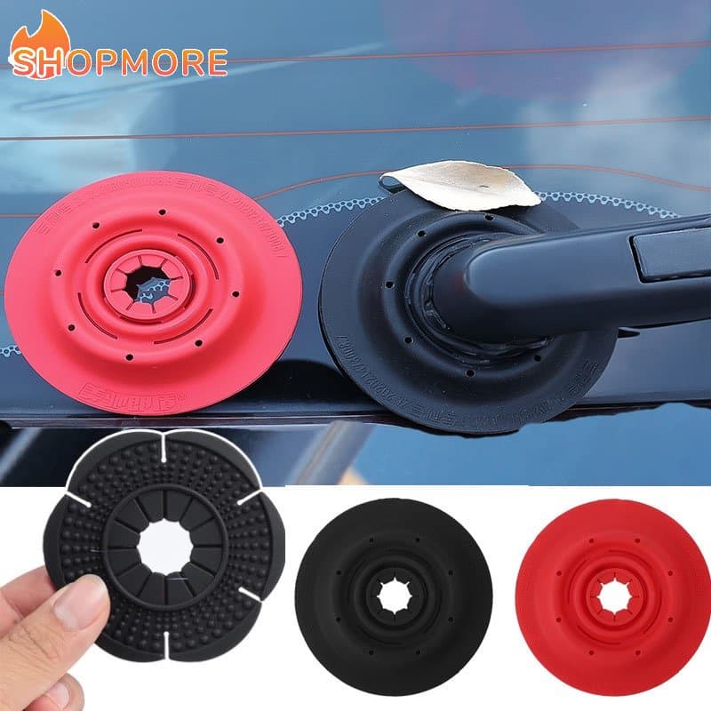 Almofada De Proteção Do Braço Limpador De Pára-Brisas Carro/Tampa Protetora De Silicone Previne Quedas De Detritos Em Acessórios À Prova De Poeira Veículo
