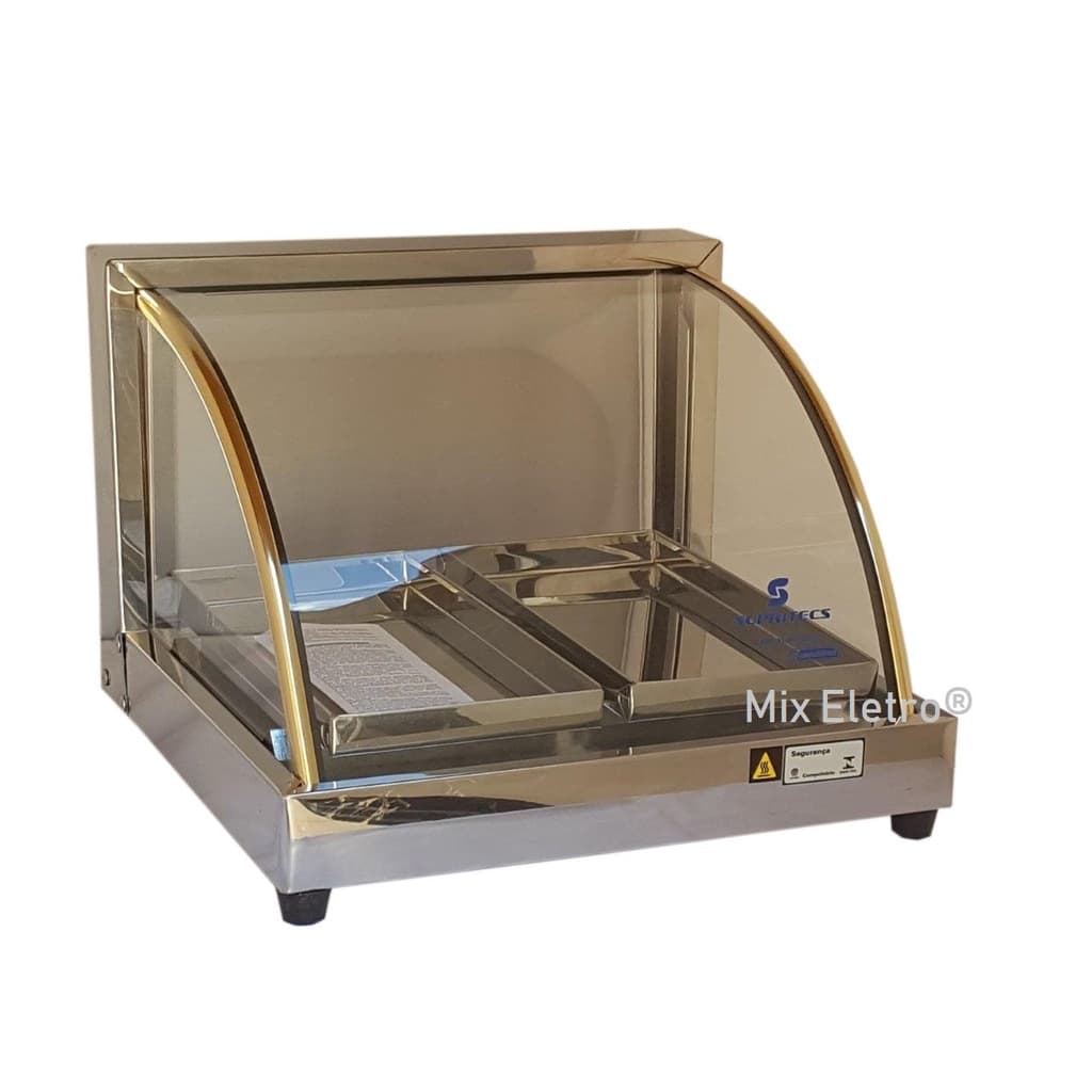 Estufa de salgados elétrica 37cm com 2 Bandejas Supritecs