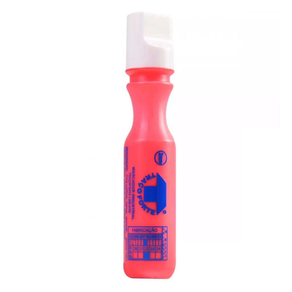 Marcador industrial 2,0mm 60ml - Vermelho
