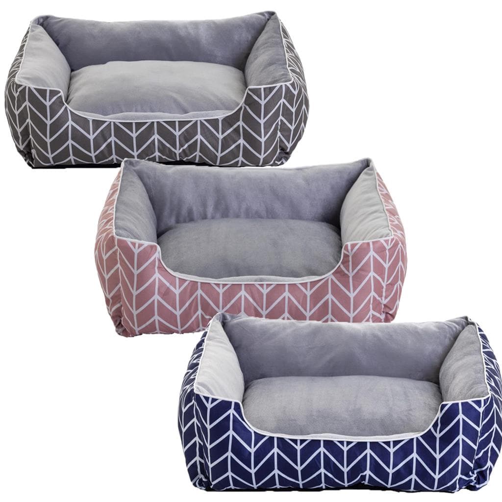 Cama Pra Cachorro e Gato Grande Estampada Listras Fofa