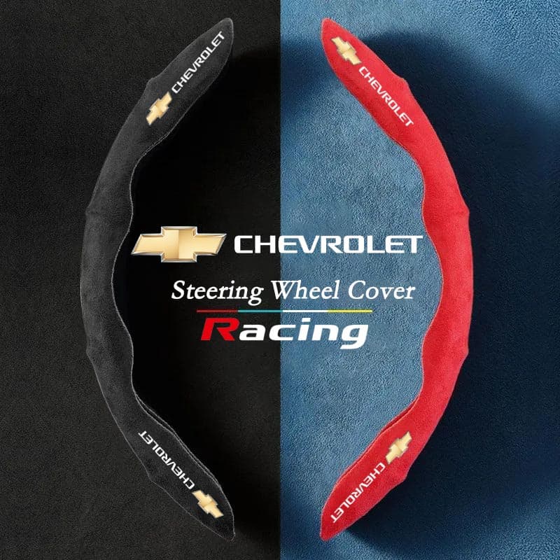 1 Par De Capa De Volante De Carro Chevrolet Camurça Couro Para Tracker Corsa Aveo Captiva Onix Cruze S10 Omega Prisma Ce