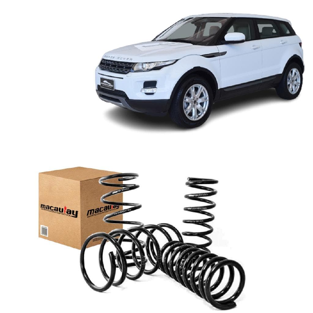 JOGO DE 4 MOLAS BLINDADAS LAND ROVER EVOQUE