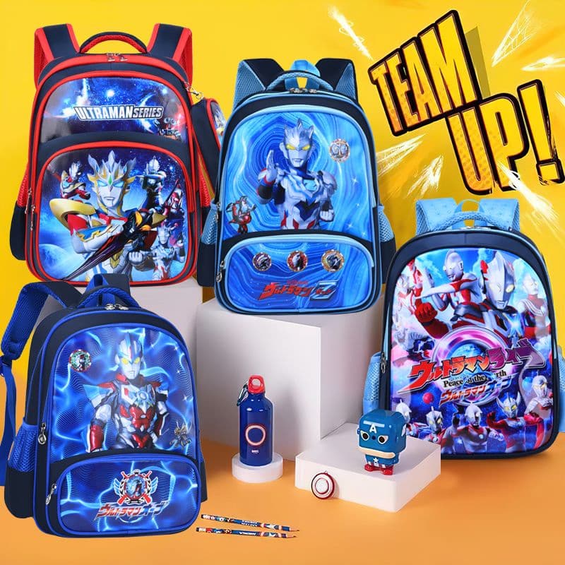 Crianças mochilas escolares Erxue mochilas escolares grau 1-3 mochilas escolares do jardim de infância Spiderman mochila