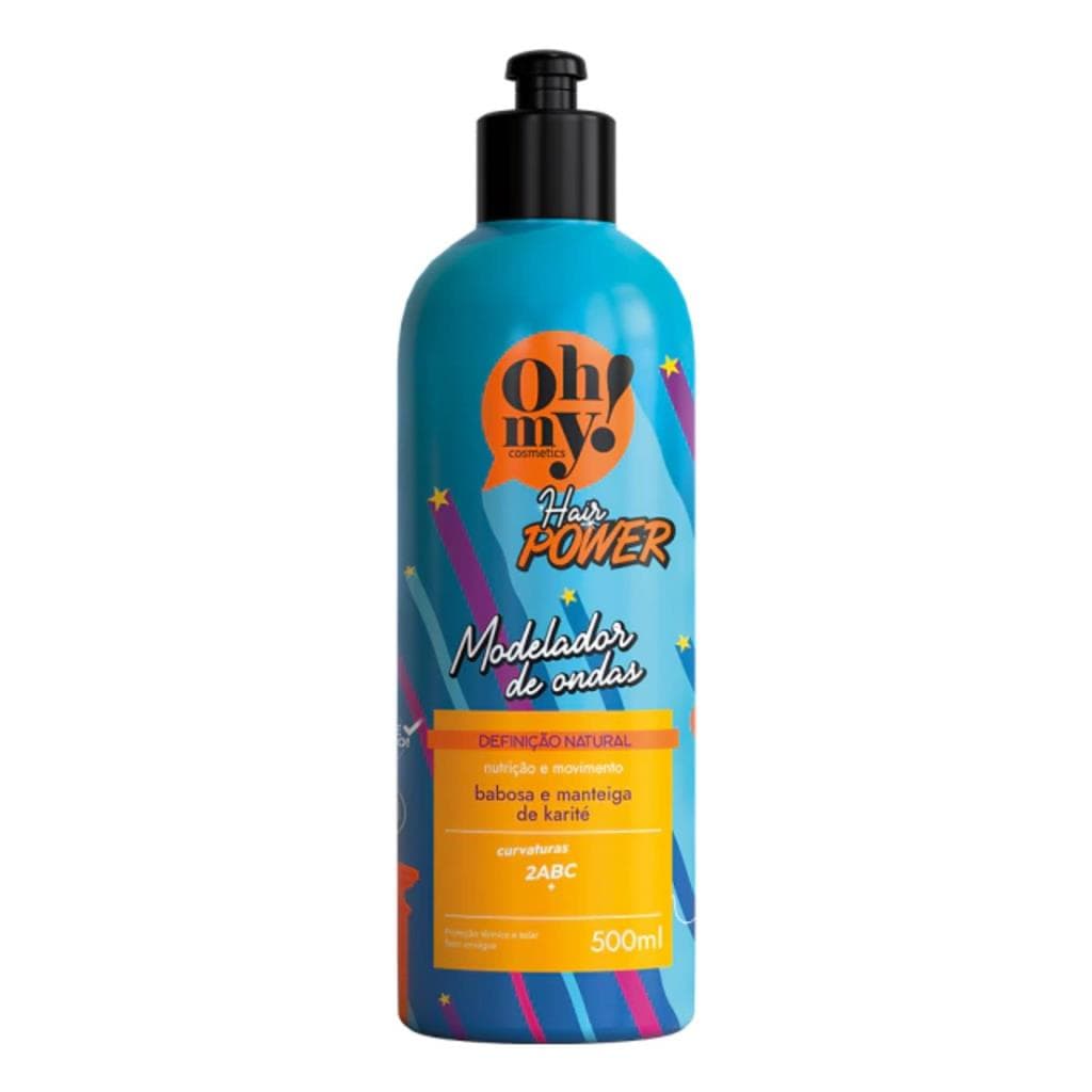 Modelador de Ondas Oh My! Hair Power 500ml Curvaturas 2ABC