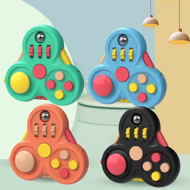 Fidget Toy Magic Brinquedo Giratório Antiestressante Para O Autismo Adulto ADHD Brinquedos De Alívio De Estresse