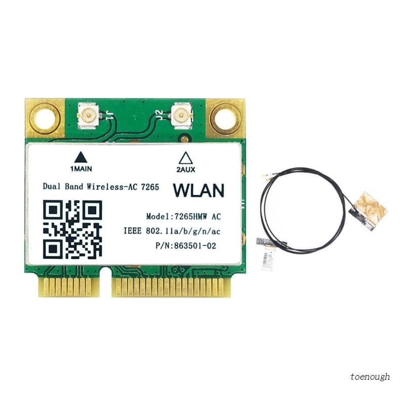 Toe 1200Mbps 2.4G/5Ghz 802.11AC Placa WiFi PCIe Compatível 4.2
