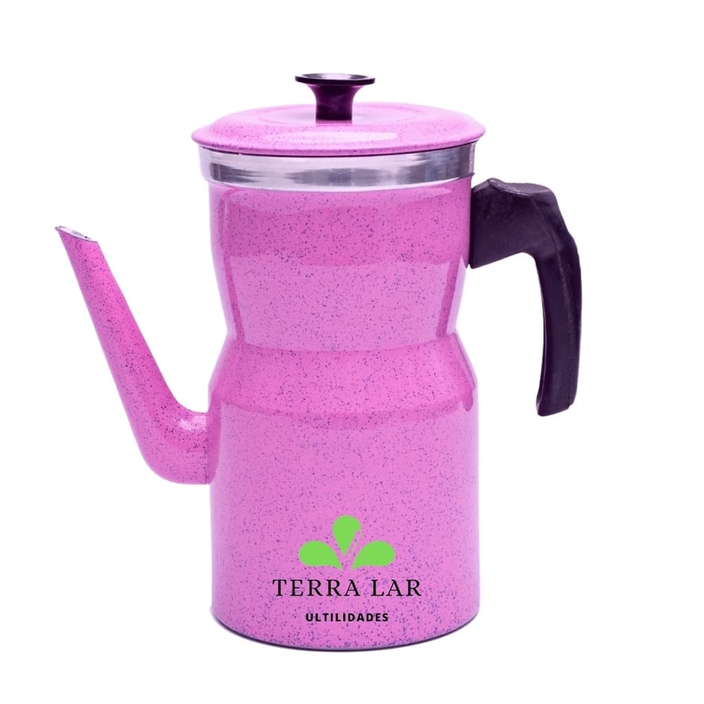 Bule Cafeteira Café Chá Leite  Alumínio Bico Grande 1900 Ml