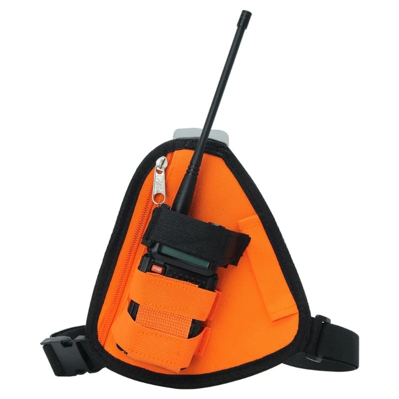 UTAKEE Walkie Peito Arnês Ombro Rádio Coldre Pacote De Bolsa Ajustável