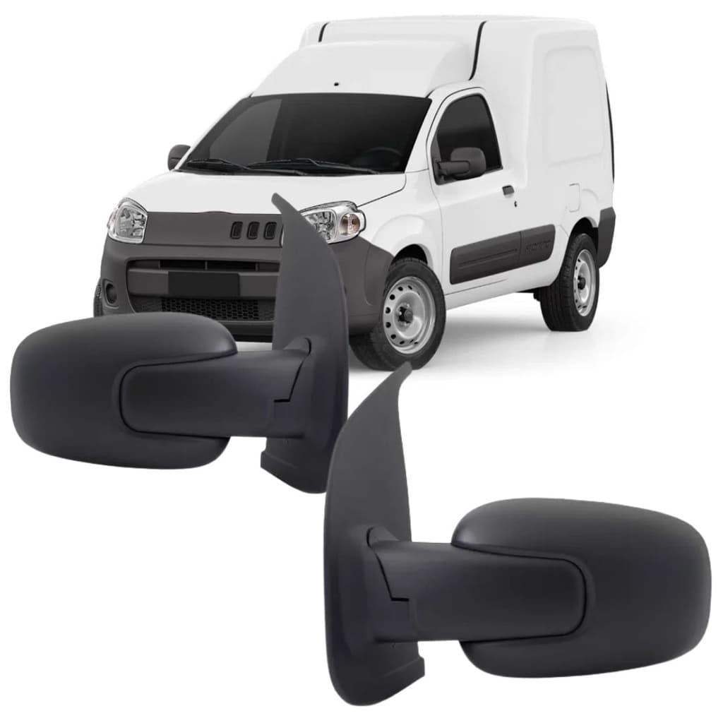 Retrovisor Fiorino Nova 2015 em diante Sem Controle