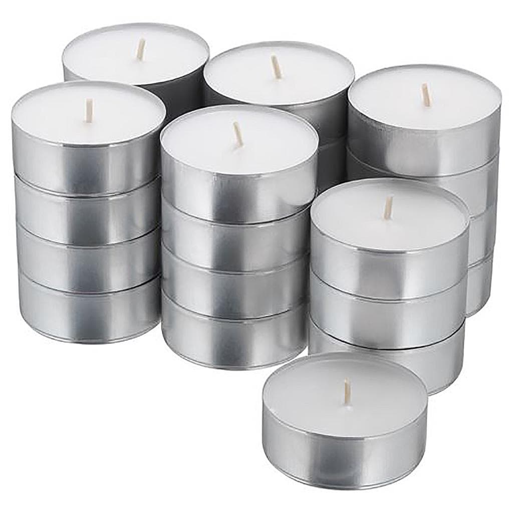 Kit 25 Velas Flutuantes Rechaud Decoracao Casamento Fondue Festa Eventos Tealight Promo