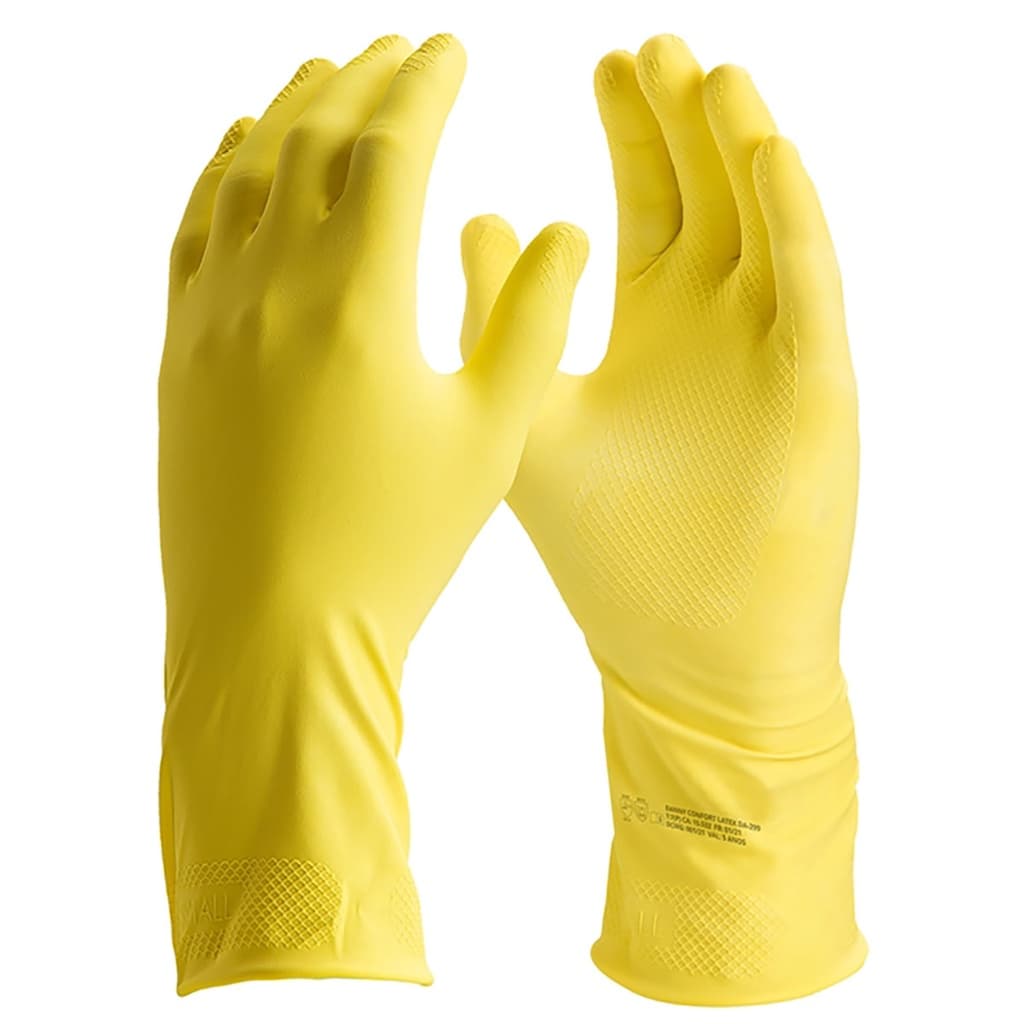 Luva de Segurança Confort látex Danny Para Limpeza DA-299 CA 15532