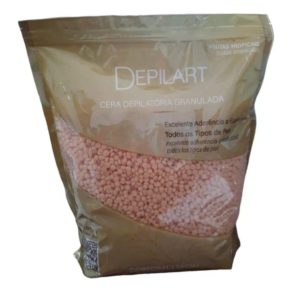 Cera Granulada Frutas Tropicais 1Kg Depilart