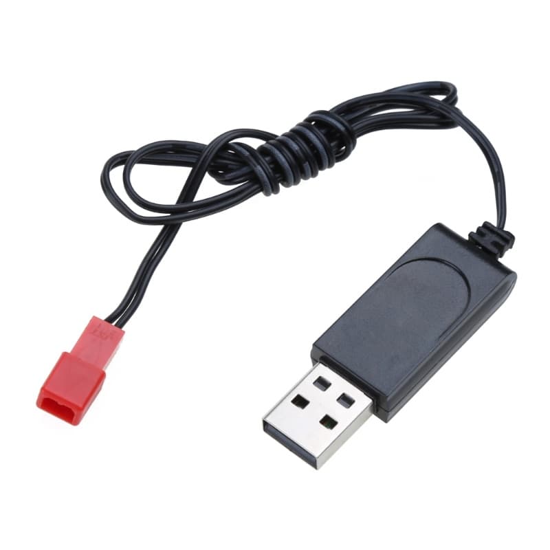 USB 3 7v 500mA Carregador RC Brinquedos Helicóptero Plugue Feminino