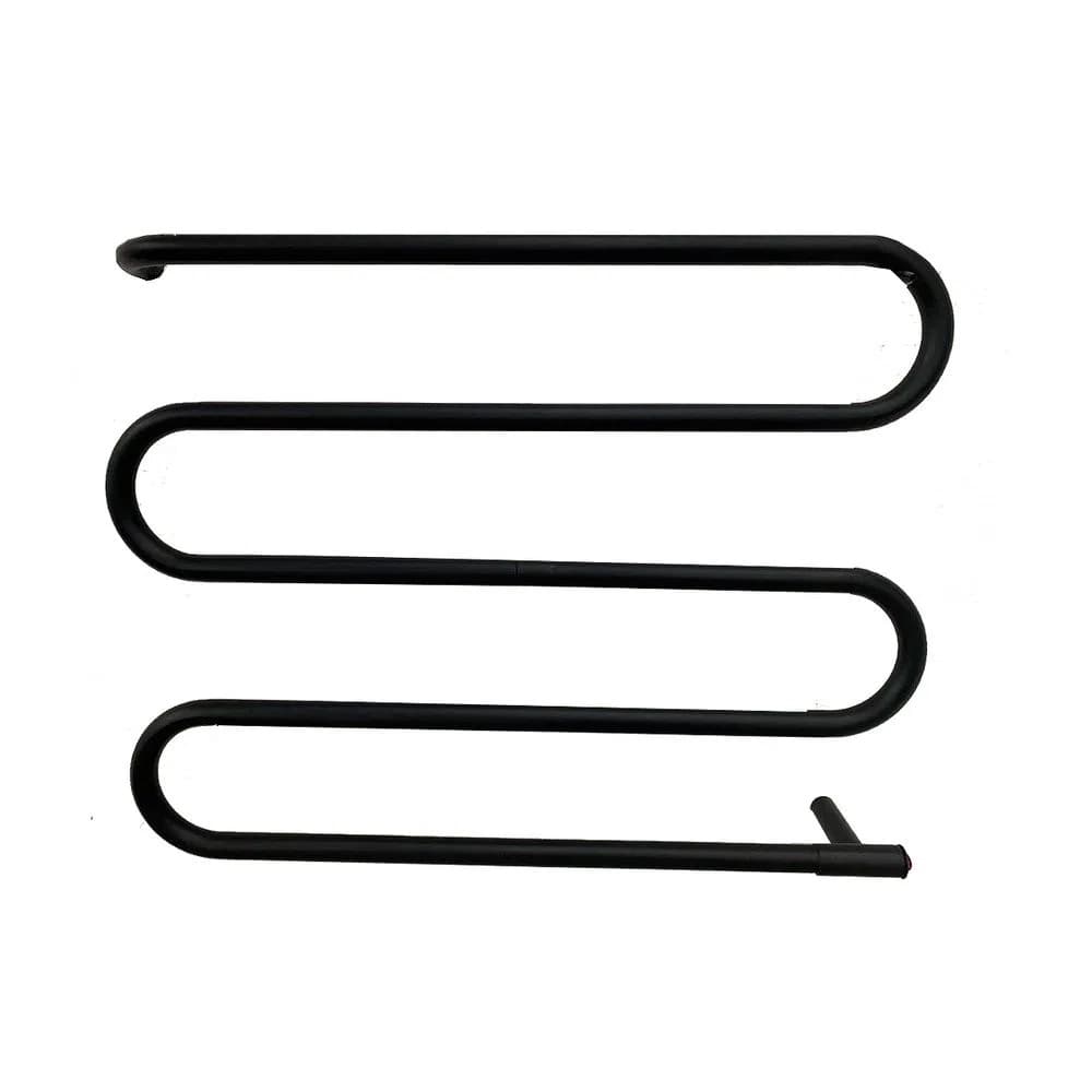 TOALHEIRO TERMICO FIXO PEQUENO 1 TOALHA 110V STANDARD PRETO FOSCO