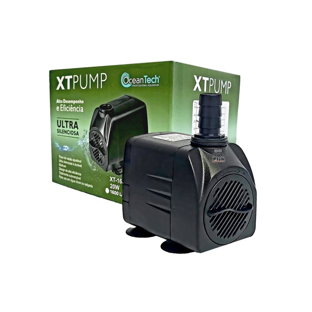 Bomba Submersa Ocean Tech XT 2500L/h P/ Aquários Fontes 110v