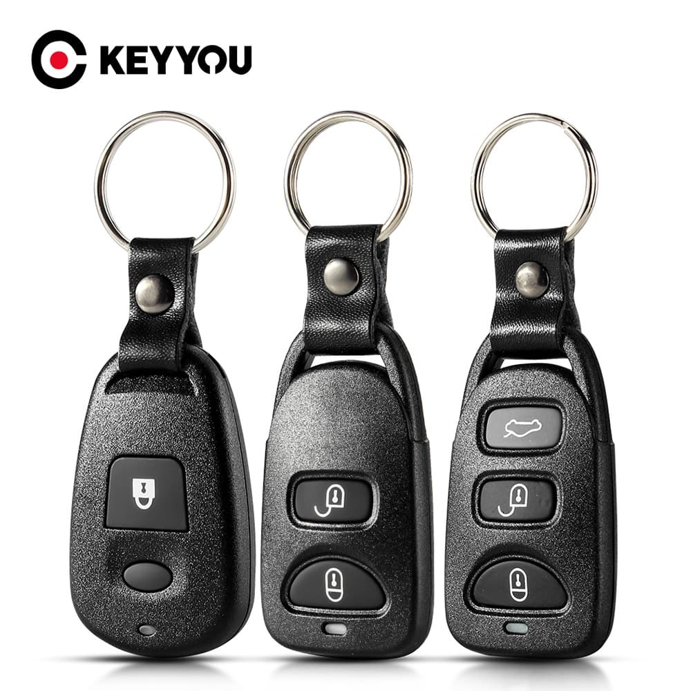 Tampa Da Chave De Controle Remoto Para Hyundai Tucson Elantra Sonata SANTA Accent FE Kia Do Carro Fob Sem Suporte