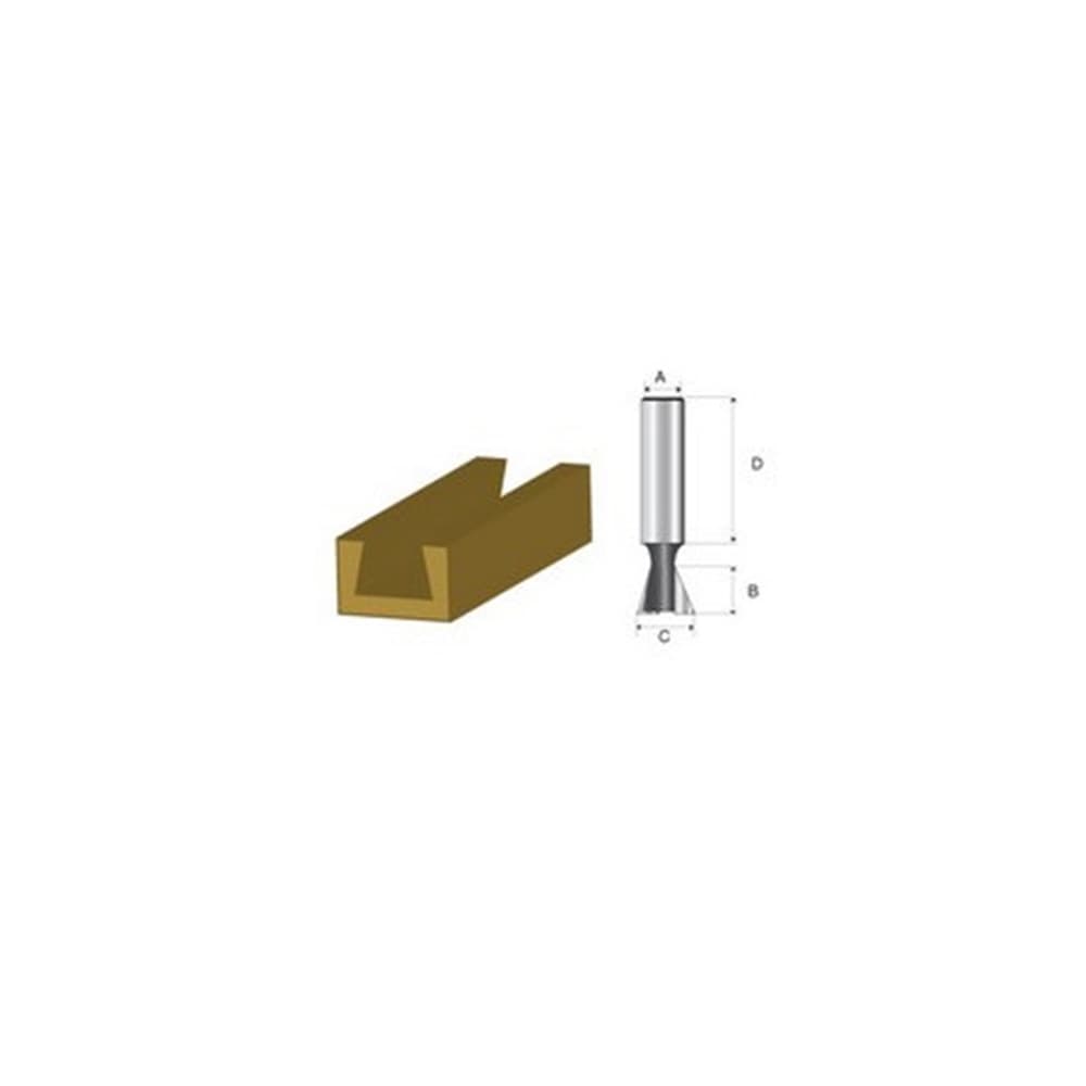 Fresa Tipo Prisma 1/4 Pol D-01937 Makita