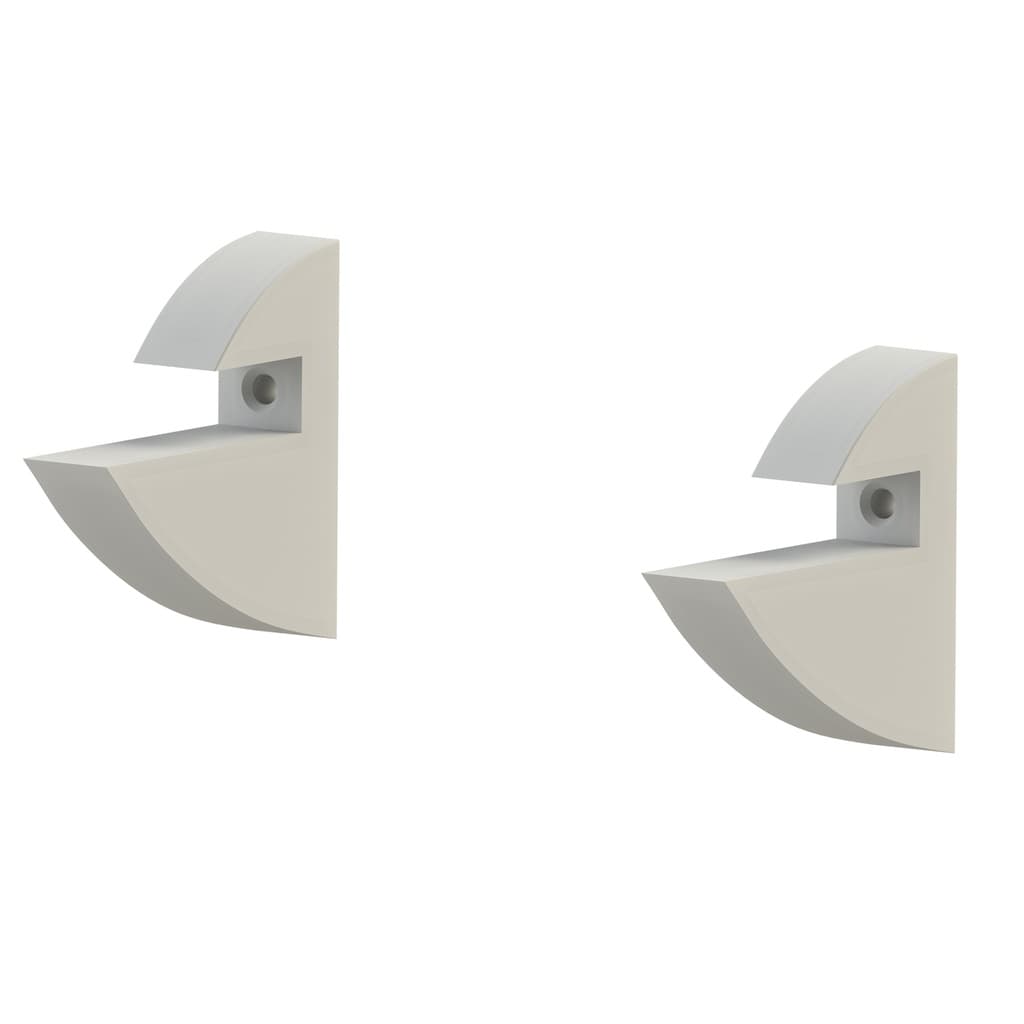 DECORE CLIP Suporte aparente estilo industrial ideal para prateleiras PAR, gancho para prateleira, suporte para prateleira, suporte tucano,
