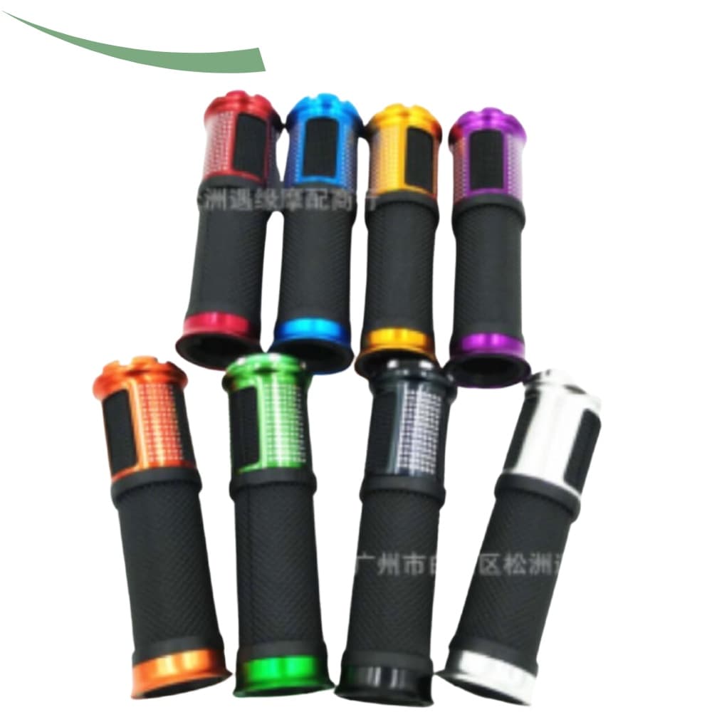 Manopla Moto Esportiva Alumínio Fan Cg Universal Motocicleta