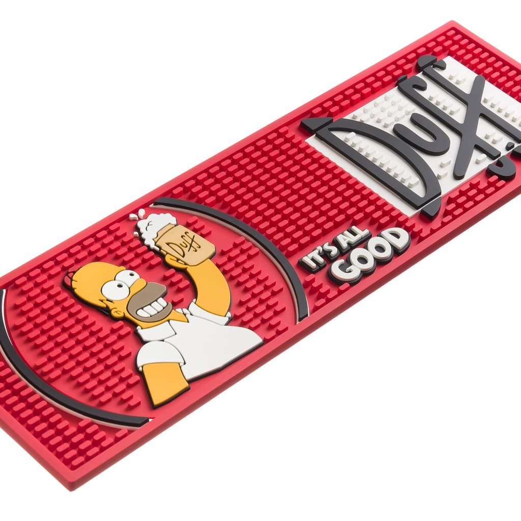 Bar Mat Duff Cerveja Dos Simpsons Homer Emborrachado Porta Copos Descanso de Copos Apoio de Copos