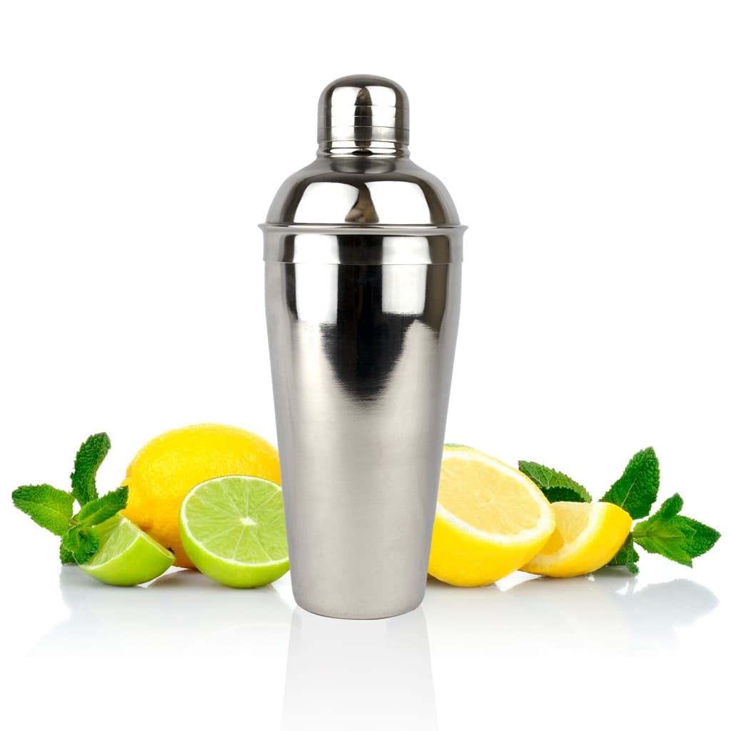 Coqueteleira Inox Copo Para Drinks 750ml Fratelli Glamour Bartender Bebidas Caipirinha Batida Barman Bar Restaurante Com Tampa Bico Dosador