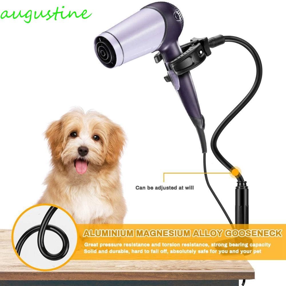Suporte Fixo Ajustável Para Secador De Cabelo / Suporte Multicolorido Para Cuidados Com O Animal De Estimação