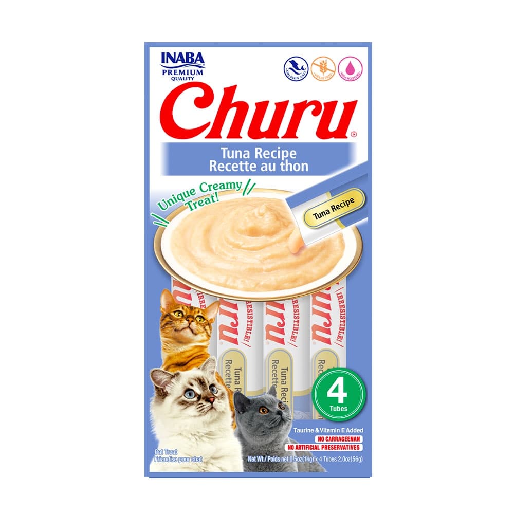 Petisco Para Furão E Gatos Churu Atum 224g