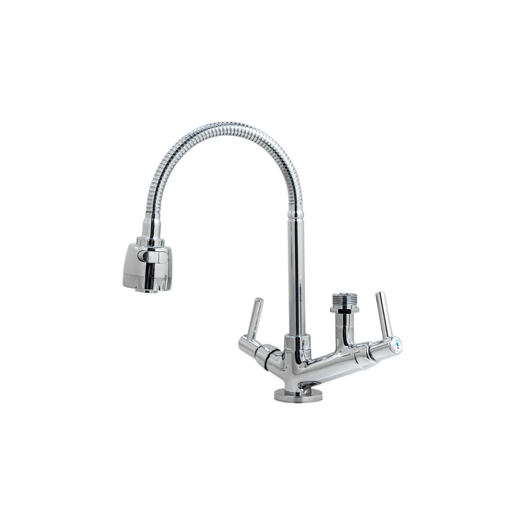 Torneira Maquina Bica Movel Mesa Flexivel 1/4V 100%Metal C34