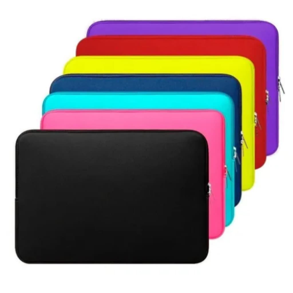 Capa Case Pasta Maleta para Notebook e Macbook Neoprene 15.6/14.1/13.3/12.1/11.6/17.3/10.1