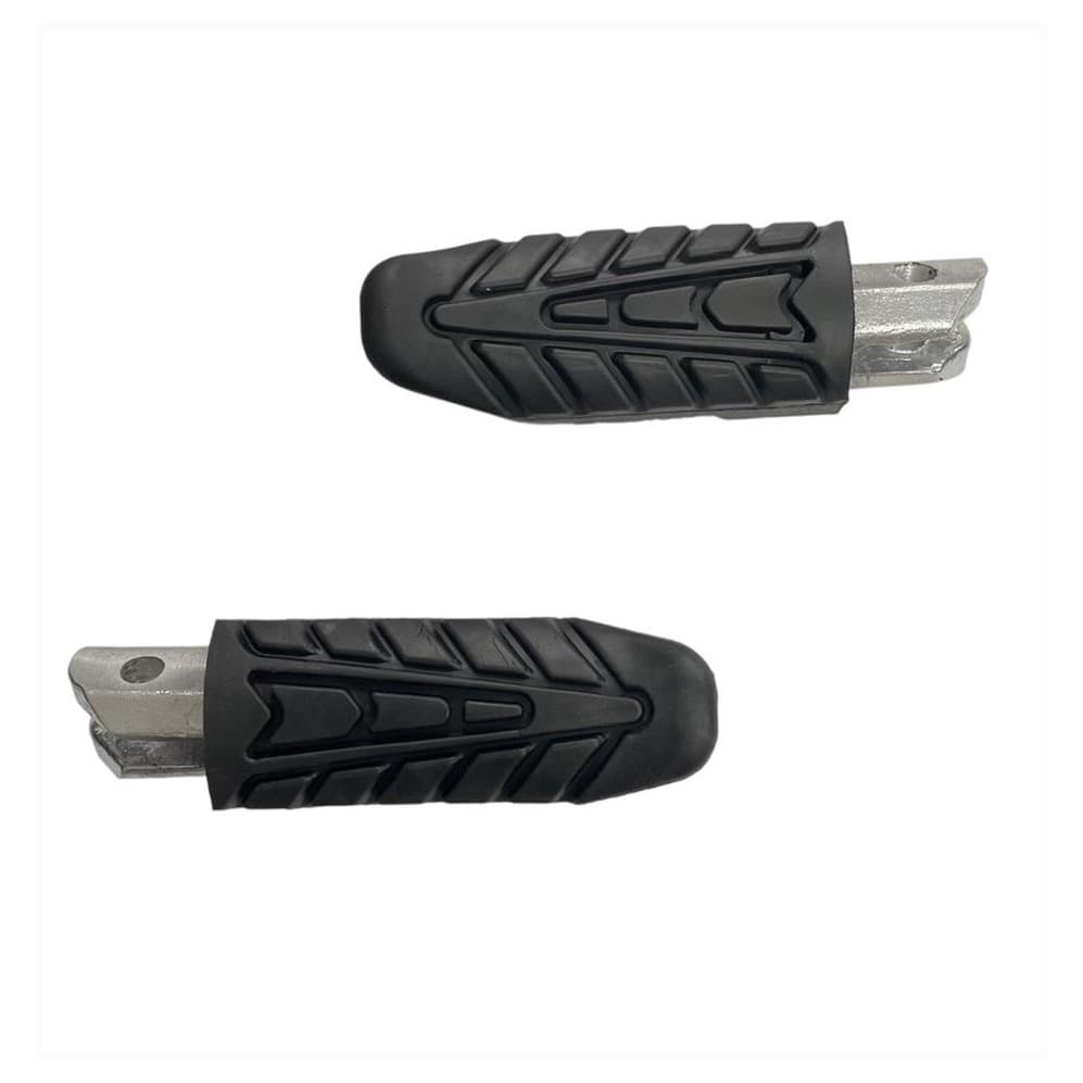 Par Pedaleira Traseira Moto Titan 160 Cb Twister Preta