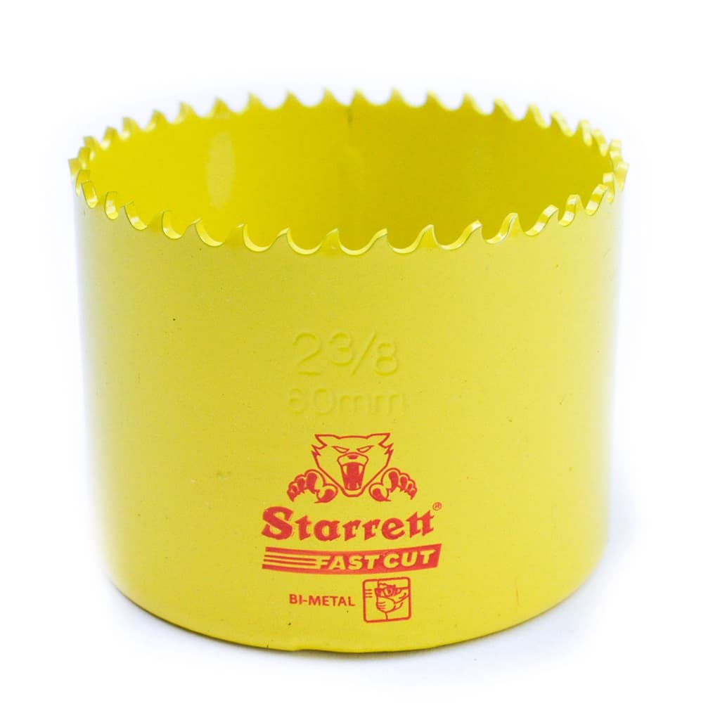 Serra Copo Bi-Metal Fast Cut Starrett De 60 Mm (2.3/8") FCH0238-G