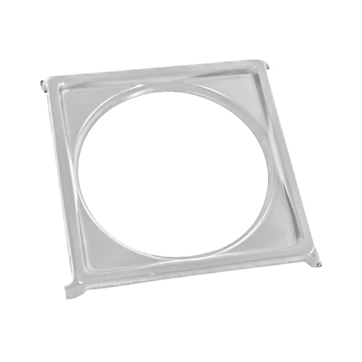 Porta Ralo Ou Grelha 9,4x9,4 cm Inox Banheiro Potenza