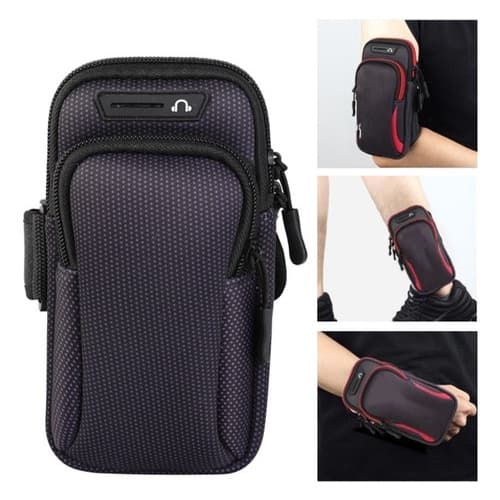 Suporte Porta Celular Corrida Braço Braçadeira Pro Esportiva Bolsa de Braço Esporte Armband Academia CORRER Caminhada Treino Bike
