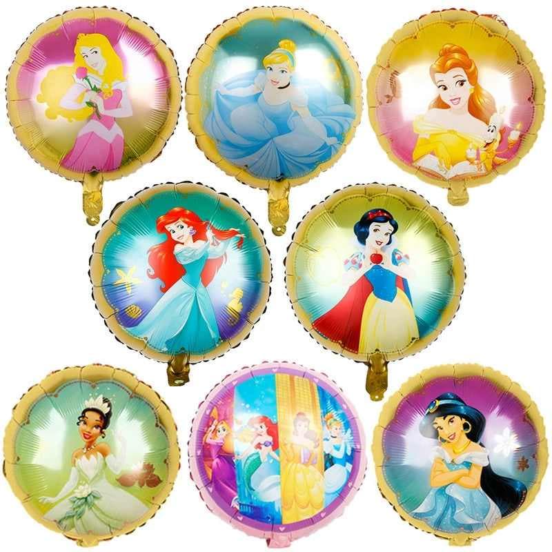 18 polegadas balão de folha de alumínio/decoração de festa de aniversário das crianças Cinderela Branca de Neve