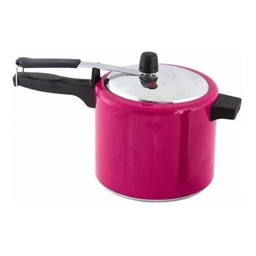 Panela De Pressão 4.5 L Rosa Pink Aluminio Extra Forte