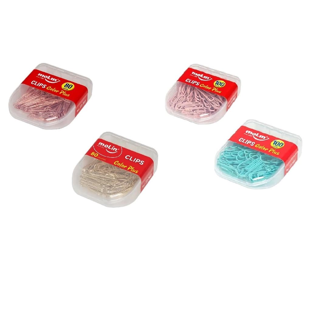 Clips 28mm Color Plus moLin