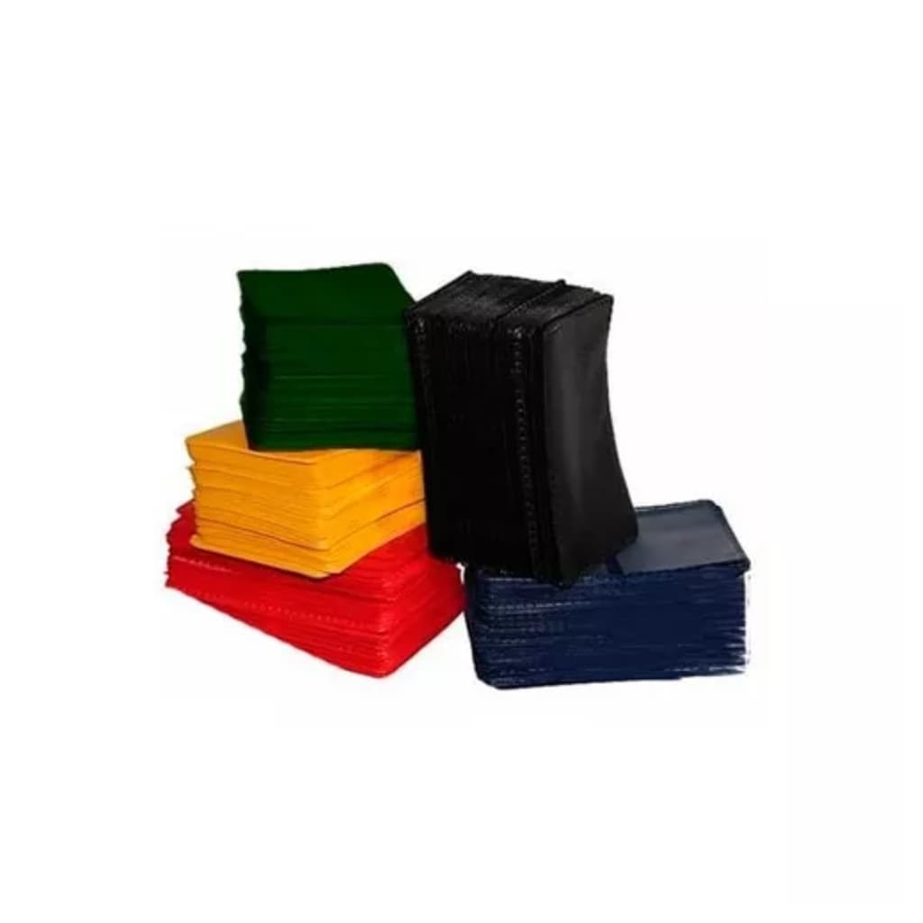 Kit Carteirinha capa Para Fotos 3x4 - Pacote 300 Unidades Cores Sortidas Porta-Fotos de identidade rg