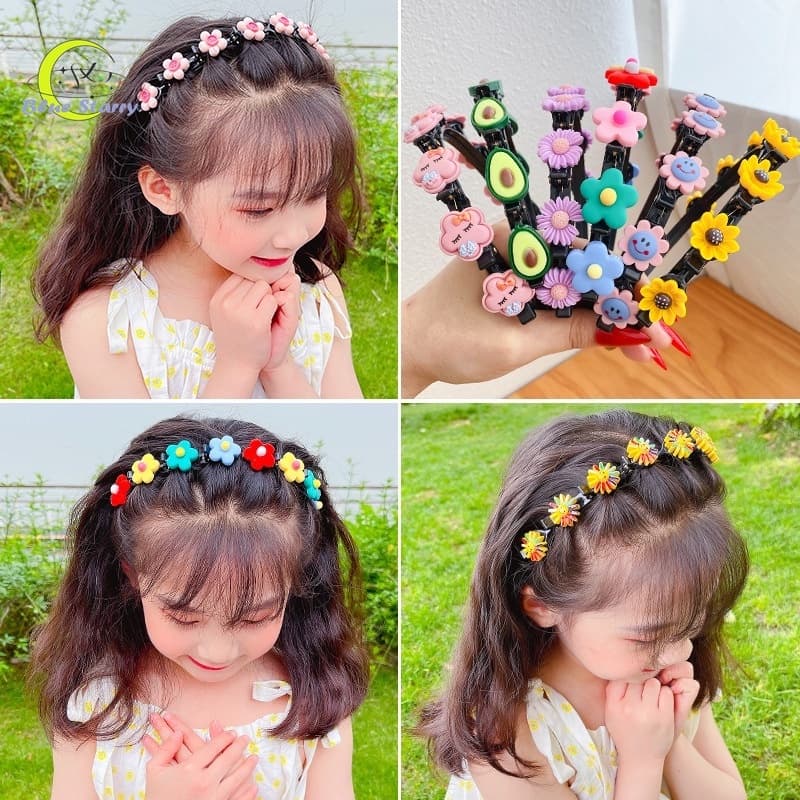 Acessórios Para O Cabelo Das Crianças Coreanas Meninas Cabelo Banda Headband Bonito Do Bebê Faixa De Cabelo Trançado