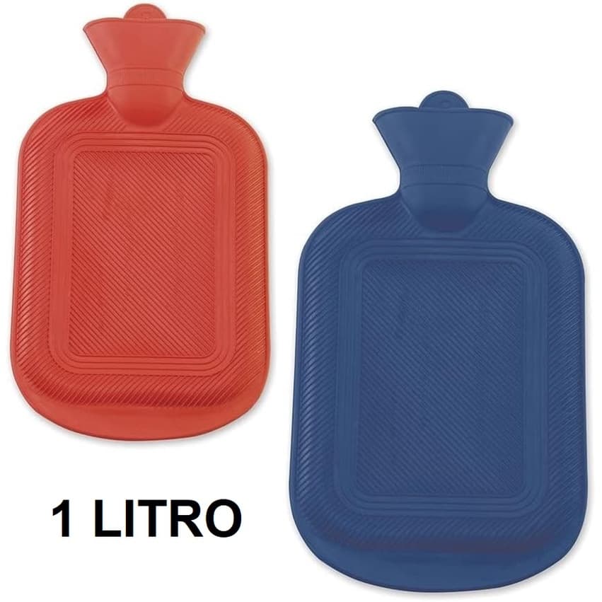 Bolsa de Água Quente 1 Litro Compressa Térmica Borracha Alta Qualidade