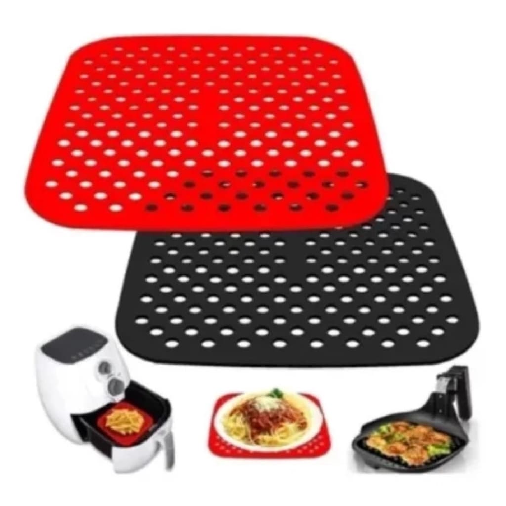 10 Tapetes Quadrado Protetor Fritadeira Elétrica Air Fryer Your House