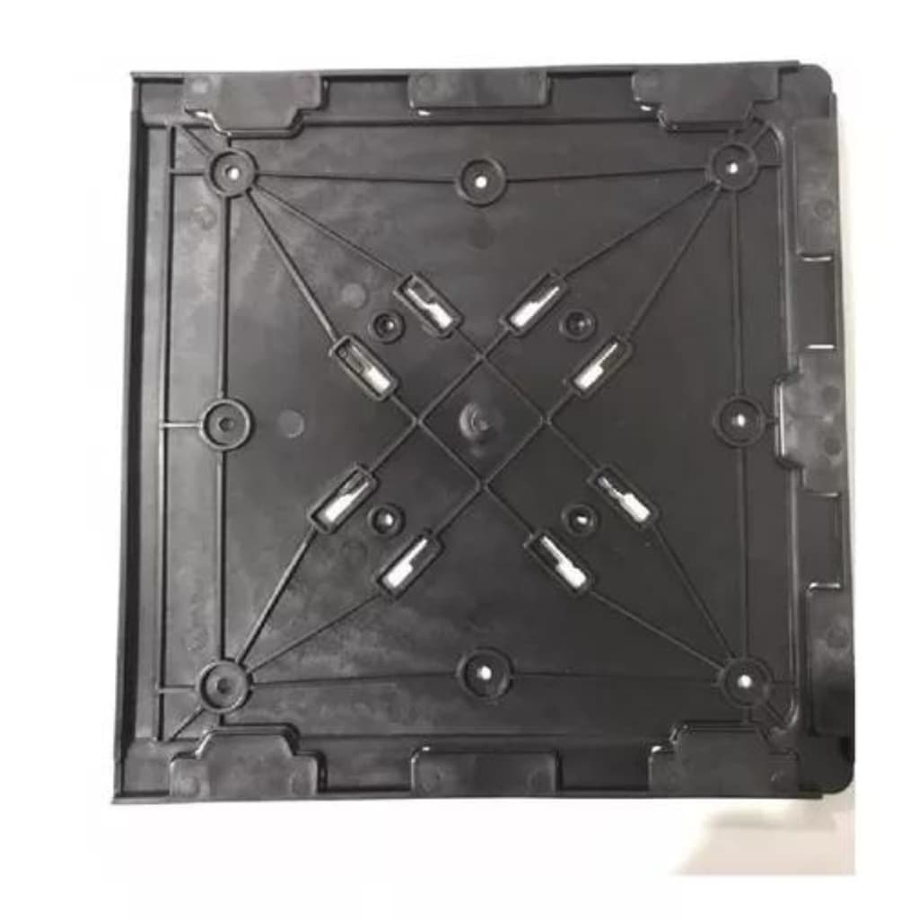 Suporte Placa Simbologia Plástico Reforçado 30x30 Placa Produto Perigoso