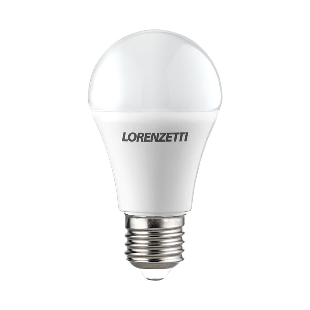 Lâmpada LED Branco Frio 6500K E27 Bulbo 9W Bivolt Lorenzetti