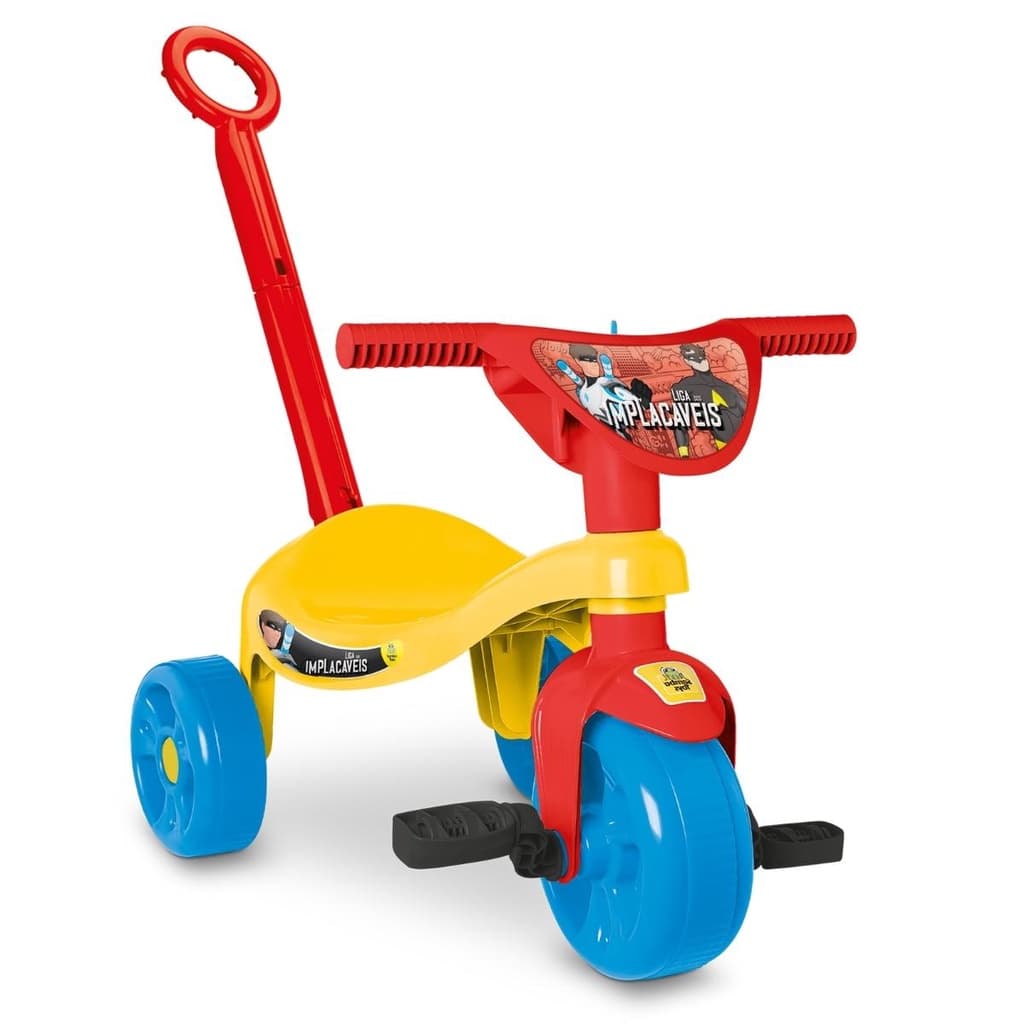 Tchuco Herói com Haste Triciclo Infantil Samba Toys