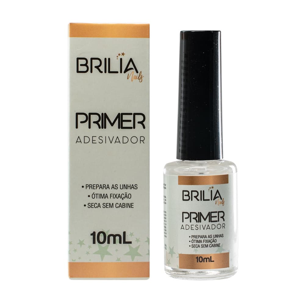 Primer Adesivador Brilia Nails 10ml Sem ácido