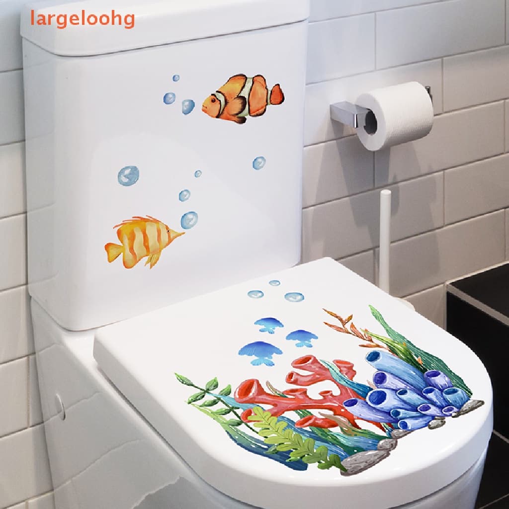 11PC Adesivo Autocolante Para WC Com Decoração De Banheiro Decorativo Parede
