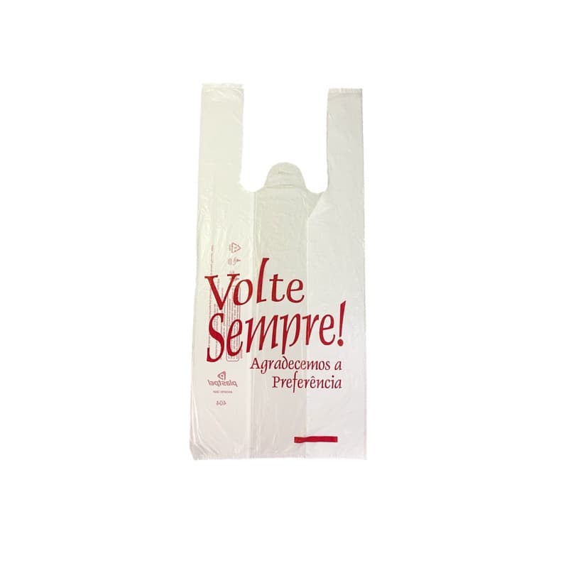 Sacola Plastica 30x40 Volte Sempre Grossa C/700 Un