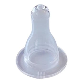 Bico De Mamadeira Redondo Silicone 4 Unidades Baby Nany