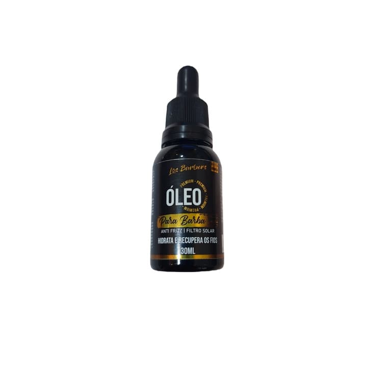 Óleo Barba e Cabelo Los Barbers 30ml – Barba Macia, Cheirosa e Bem Cuidada - Vidro