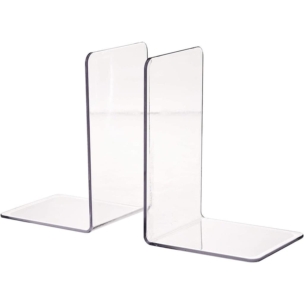 Aparador de Livros, Bibliocanto, 1 par, Cristal, GV Office